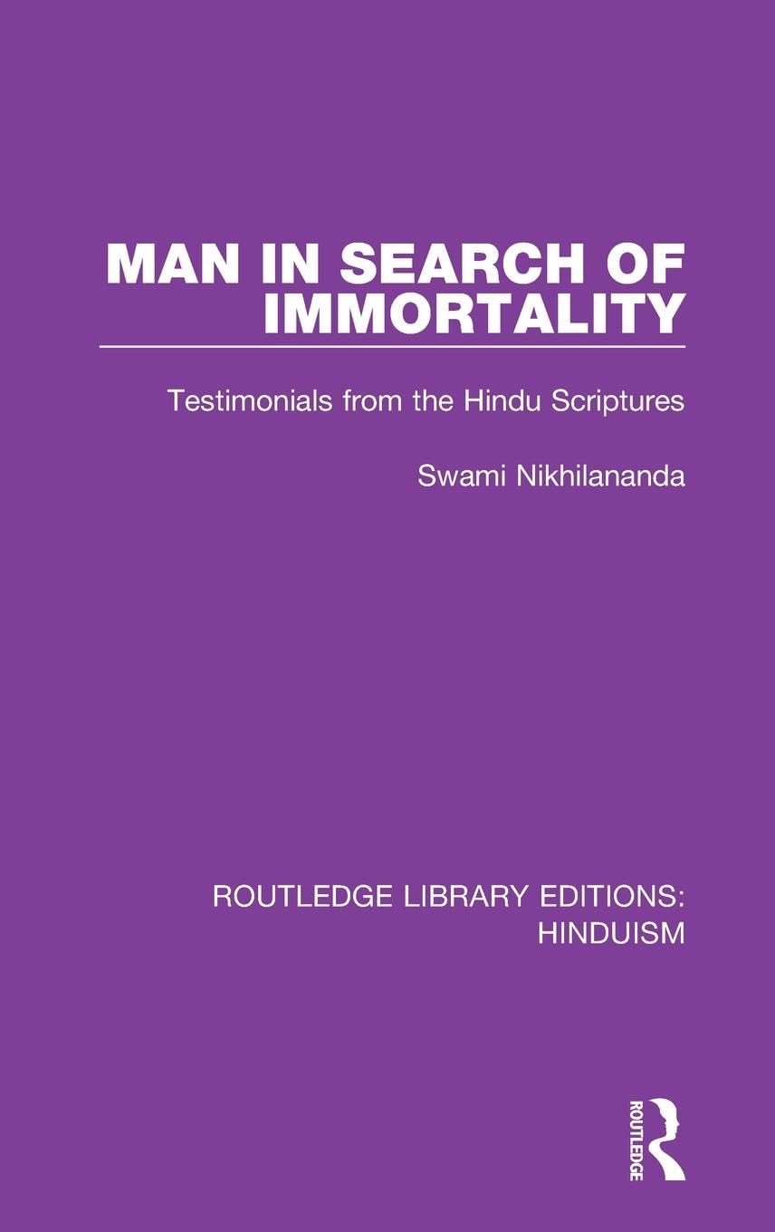 Man in Search of Immortality Philosophy