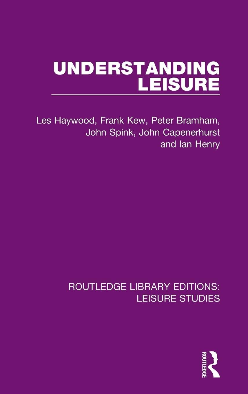 Product Image: Understanding Leisure