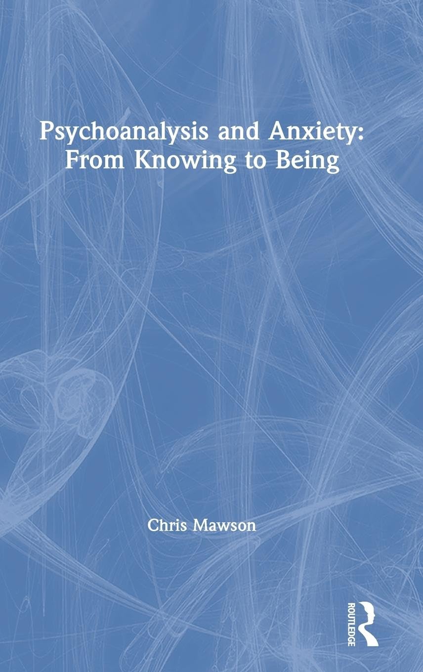 Product Image: Psychoanalysis and Anxiety