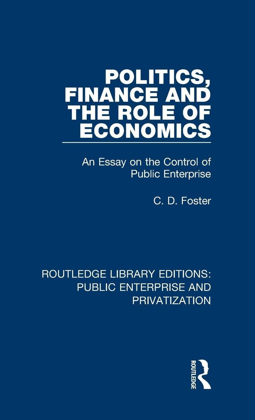 Politics, Finance and the Role of Economics Business, Finance & Career