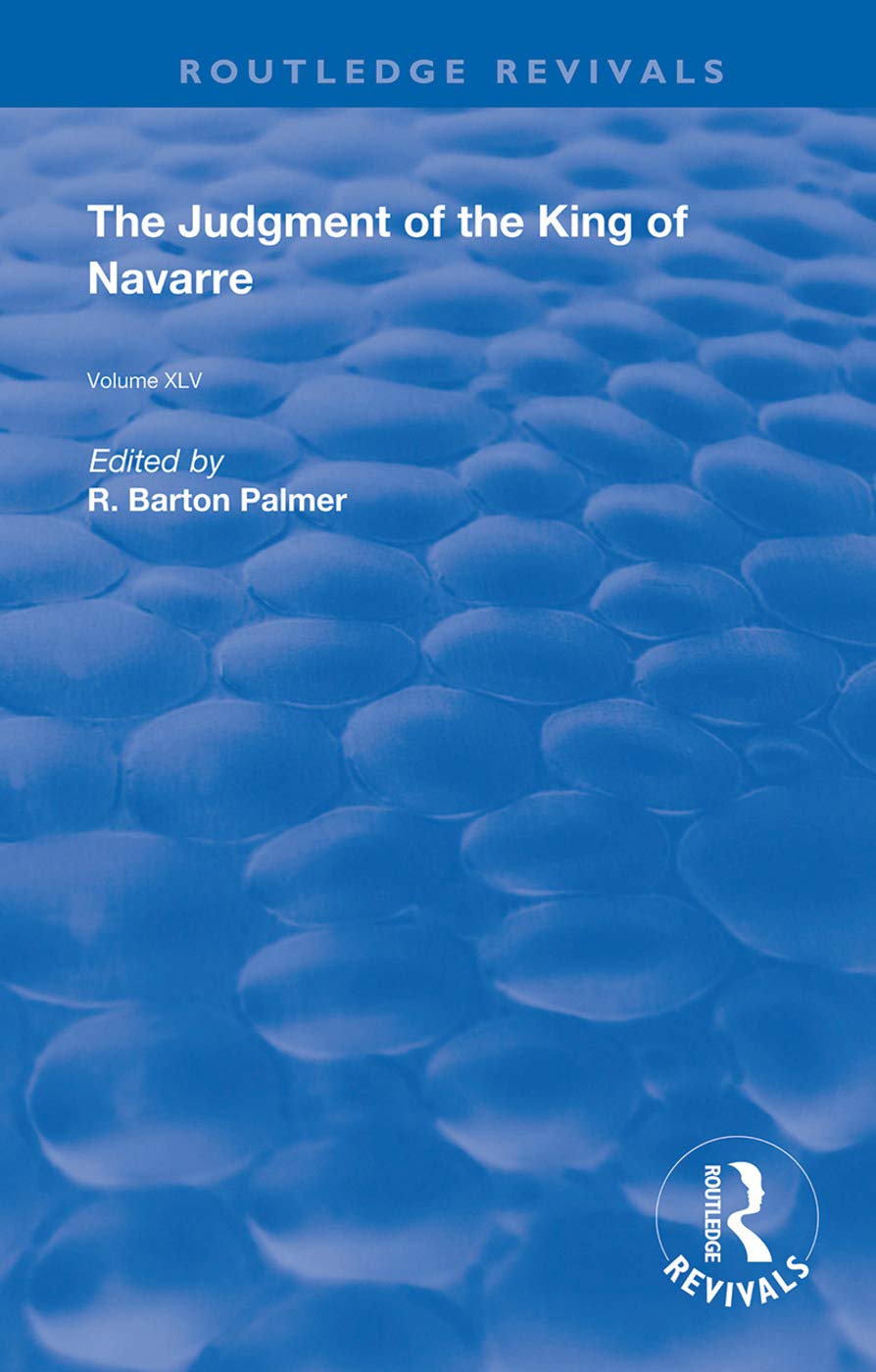 The Judgment of the King of Navarre Contemporary literature