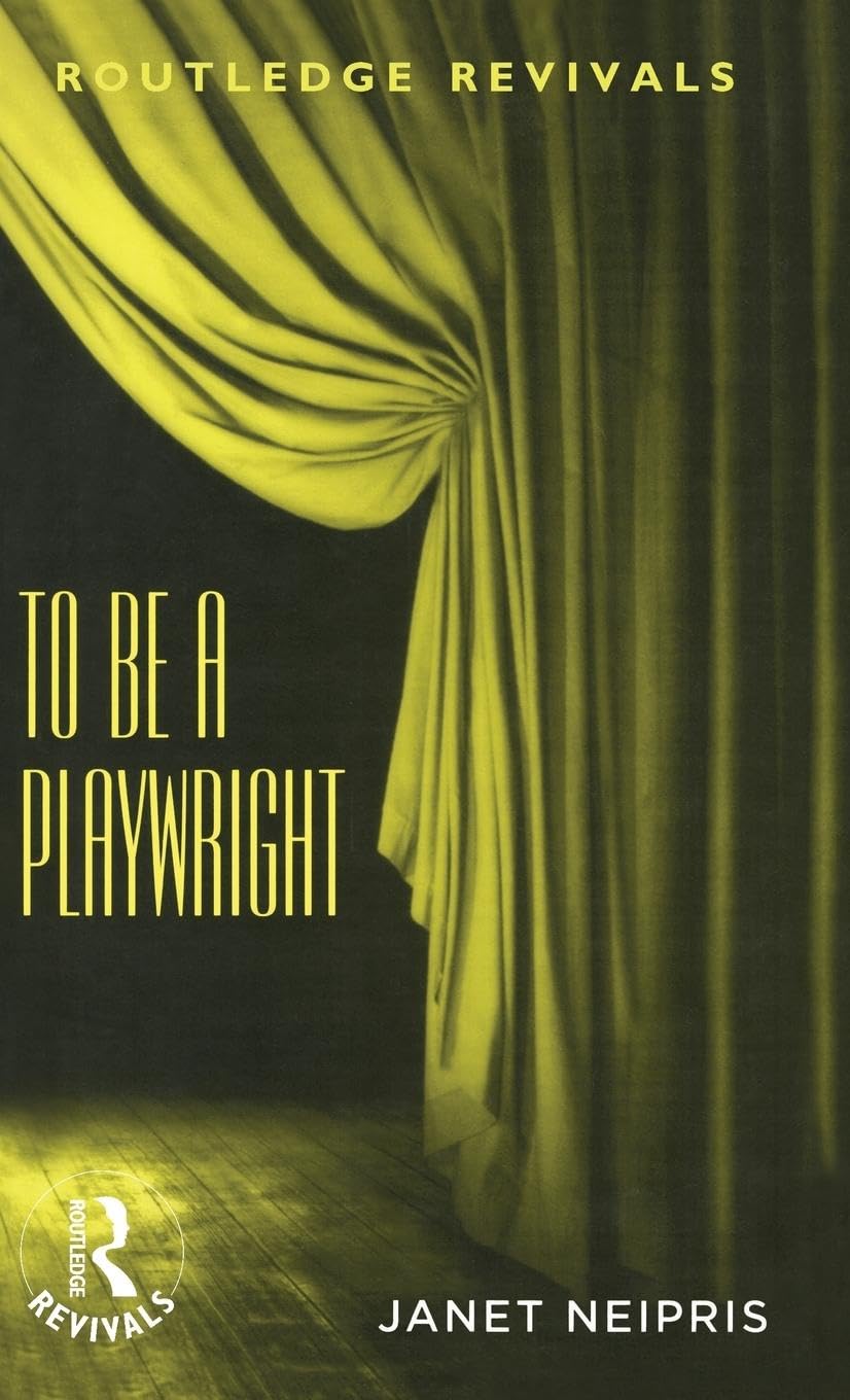 Product Image: To Be A Playwright