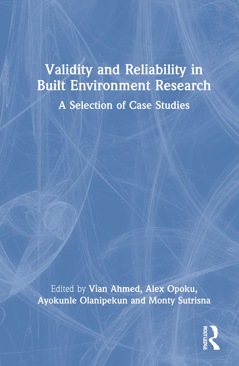 Product Image: Validity and Reliability in Built Environment Research