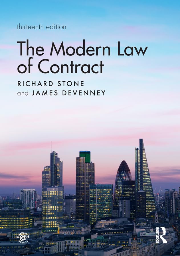 The Modern Law of Contract Law