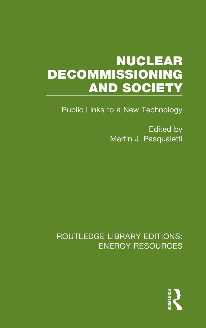 Nuclear Decommissioning and Society Law