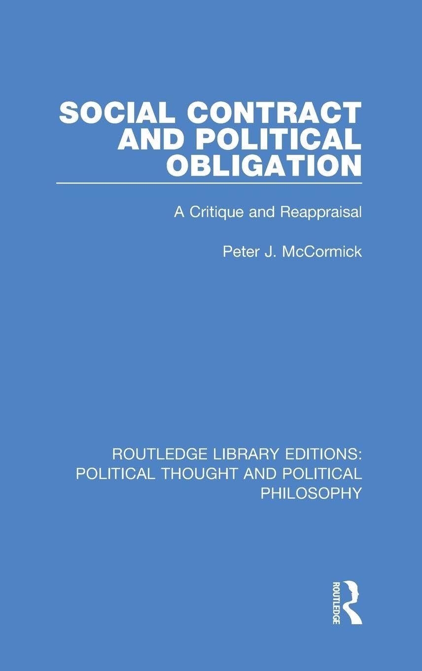 Social Contract and Political Obligation Philosophy