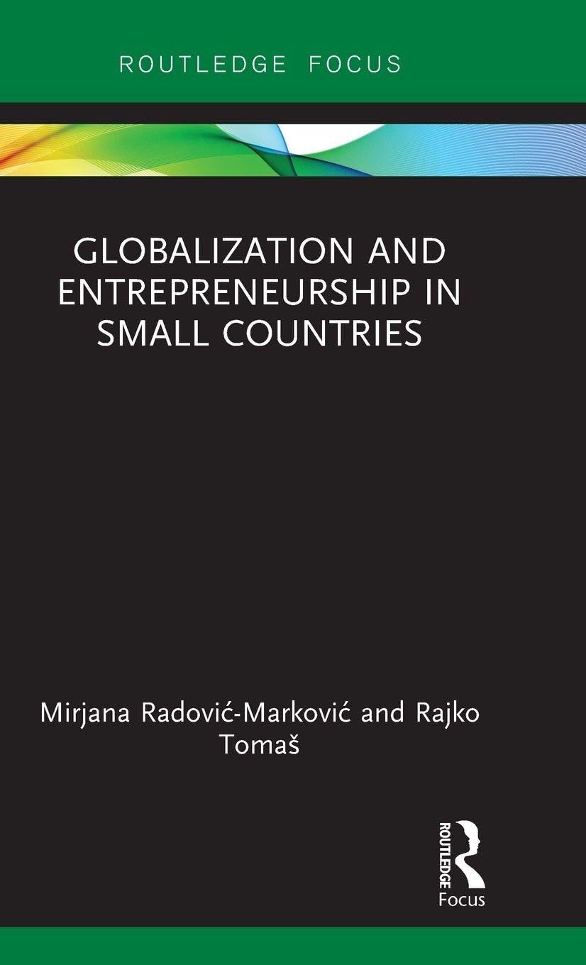 Globalization and Entrepreneurship in Small Countries Business, Finance & Career