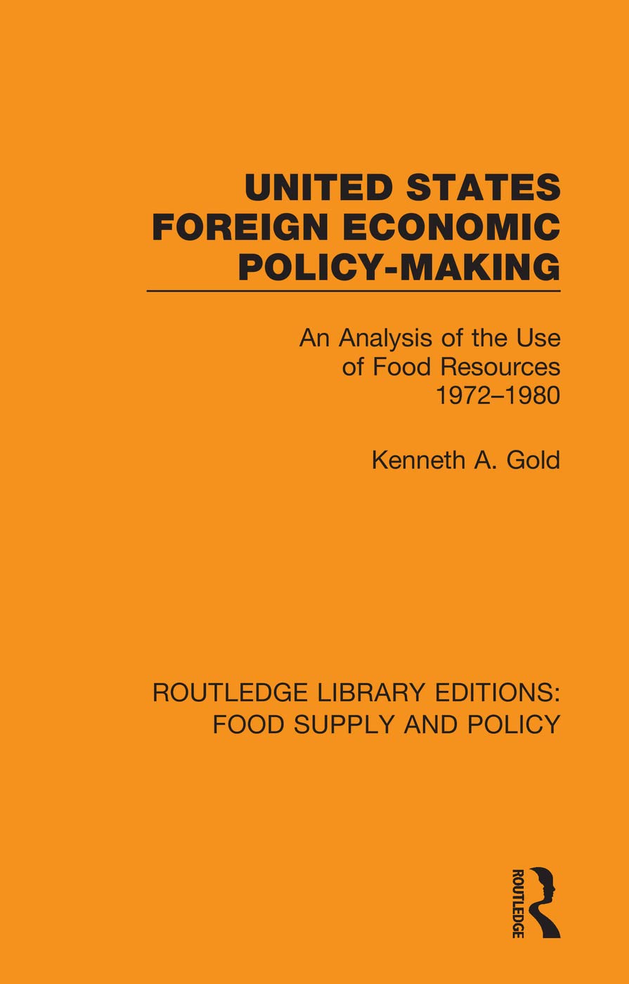 United States Foreign Economic Policy-making Business, Finance & Career