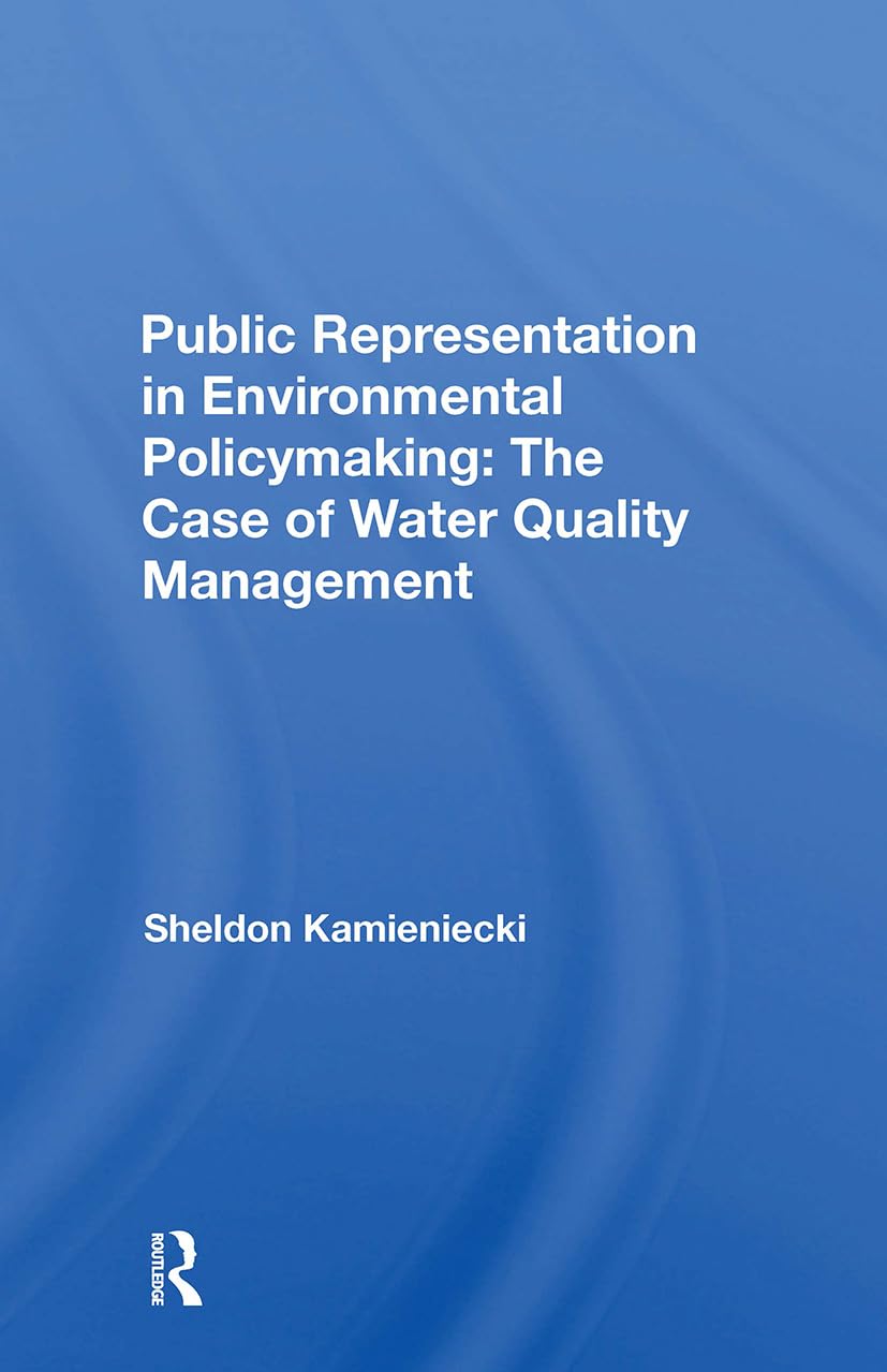 Public Representation In Environmental Policymaking: The Case of Water Quality Management Mathematics