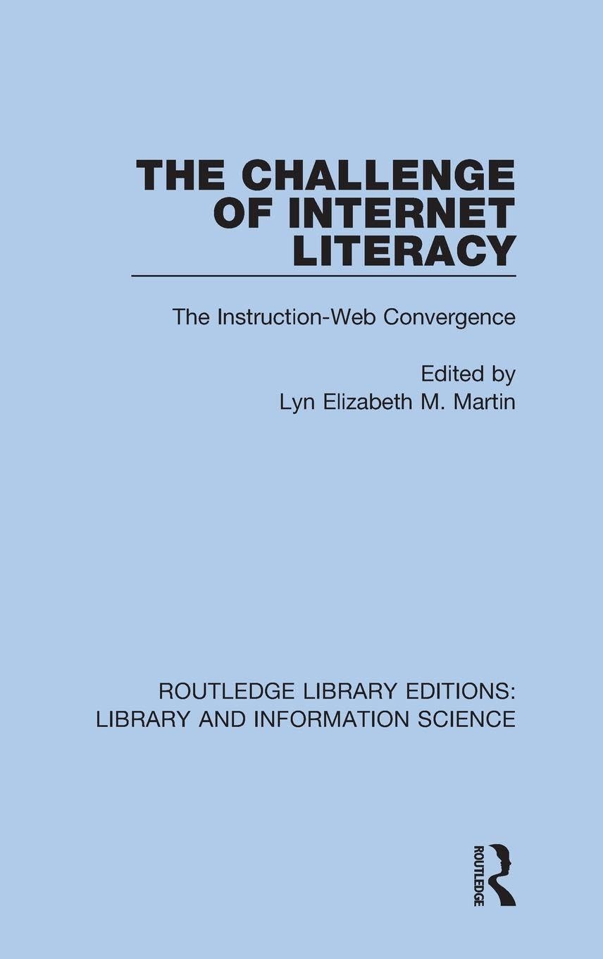 The Challenge of Internet Literacy Social Sciences