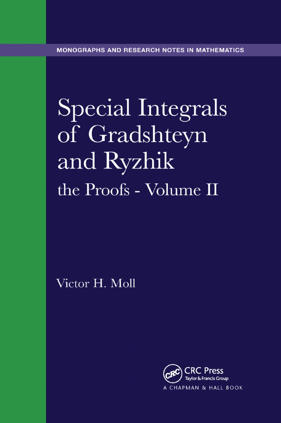 Special Integrals of Gradshteyn and Ryzhik Mathematics