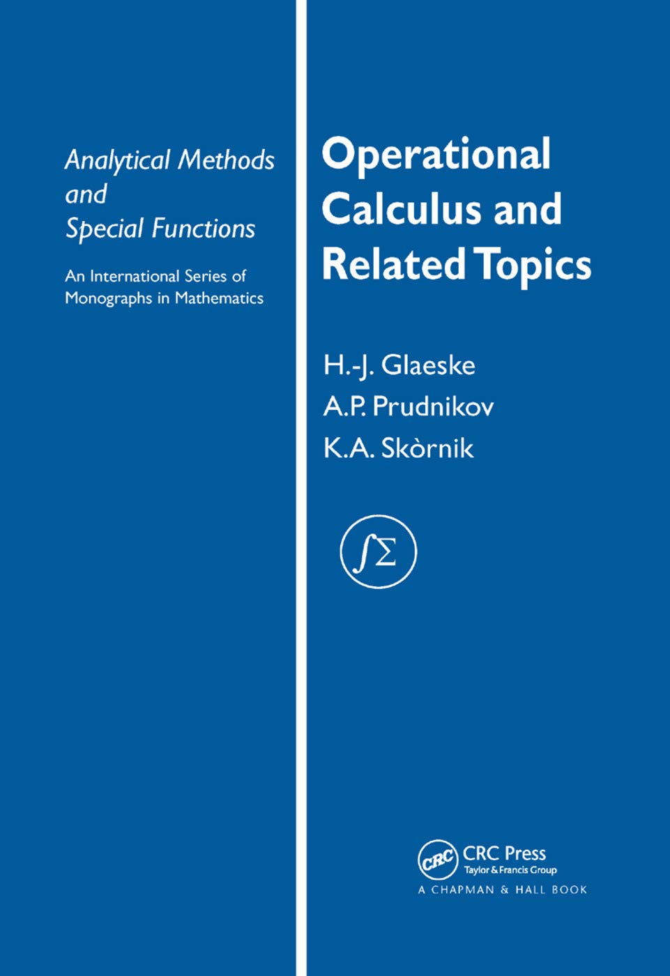 Operational Calculus and Related Topics Mathematics