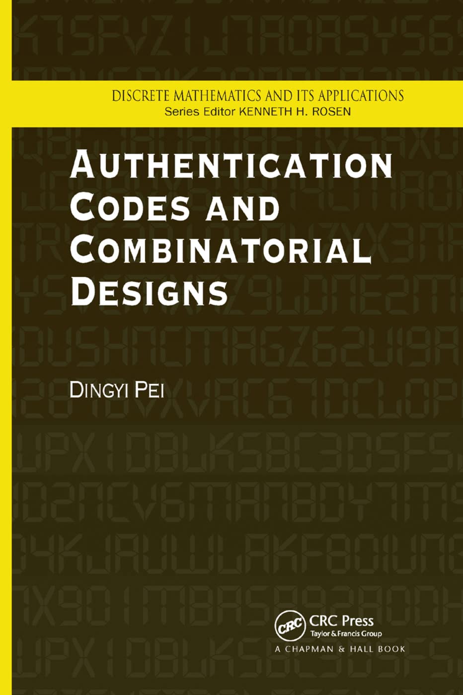 Authentication Codes and Combinatorial Designs Computer Science