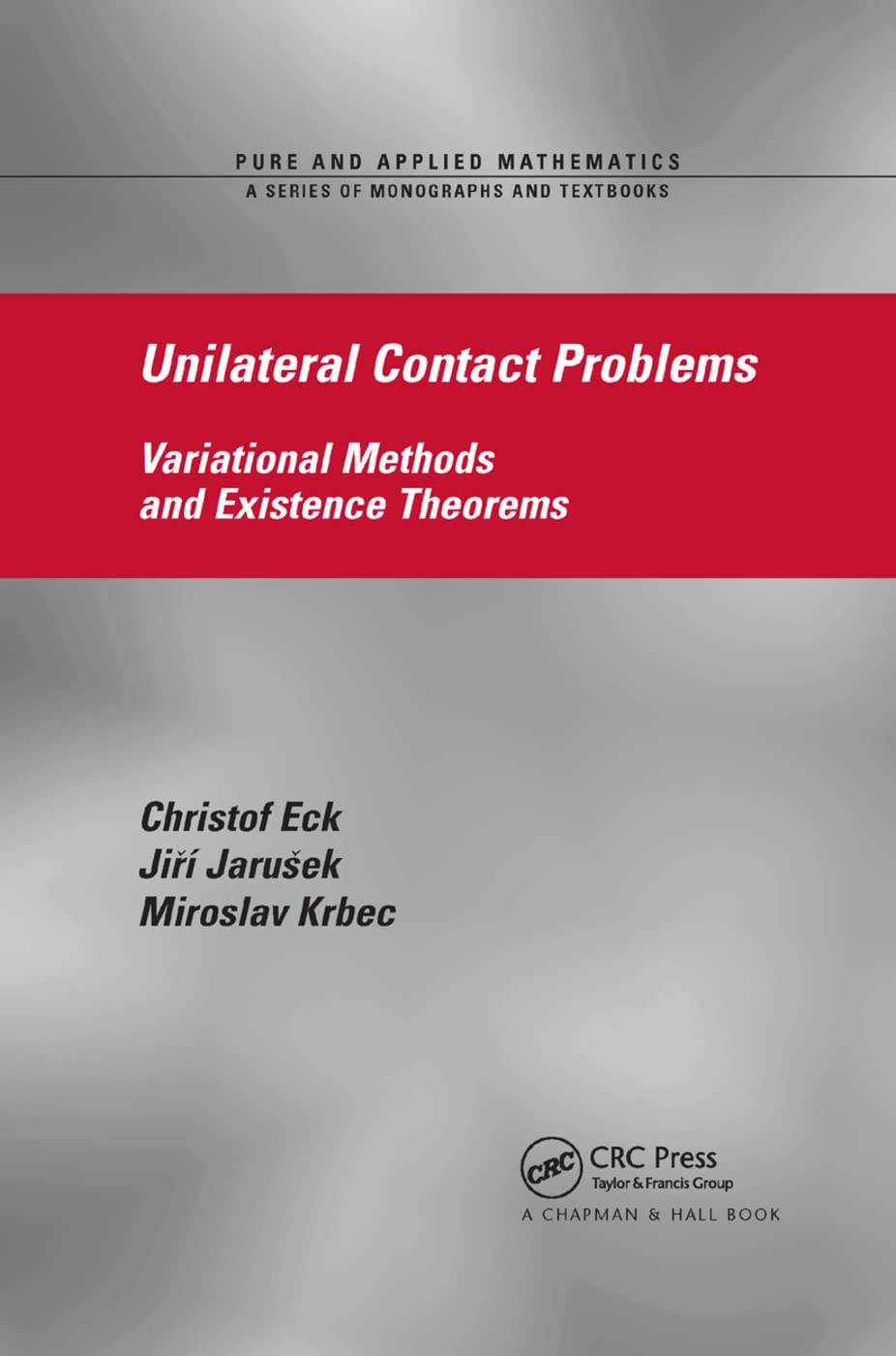 Unilateral Contact Problems Business & Technology