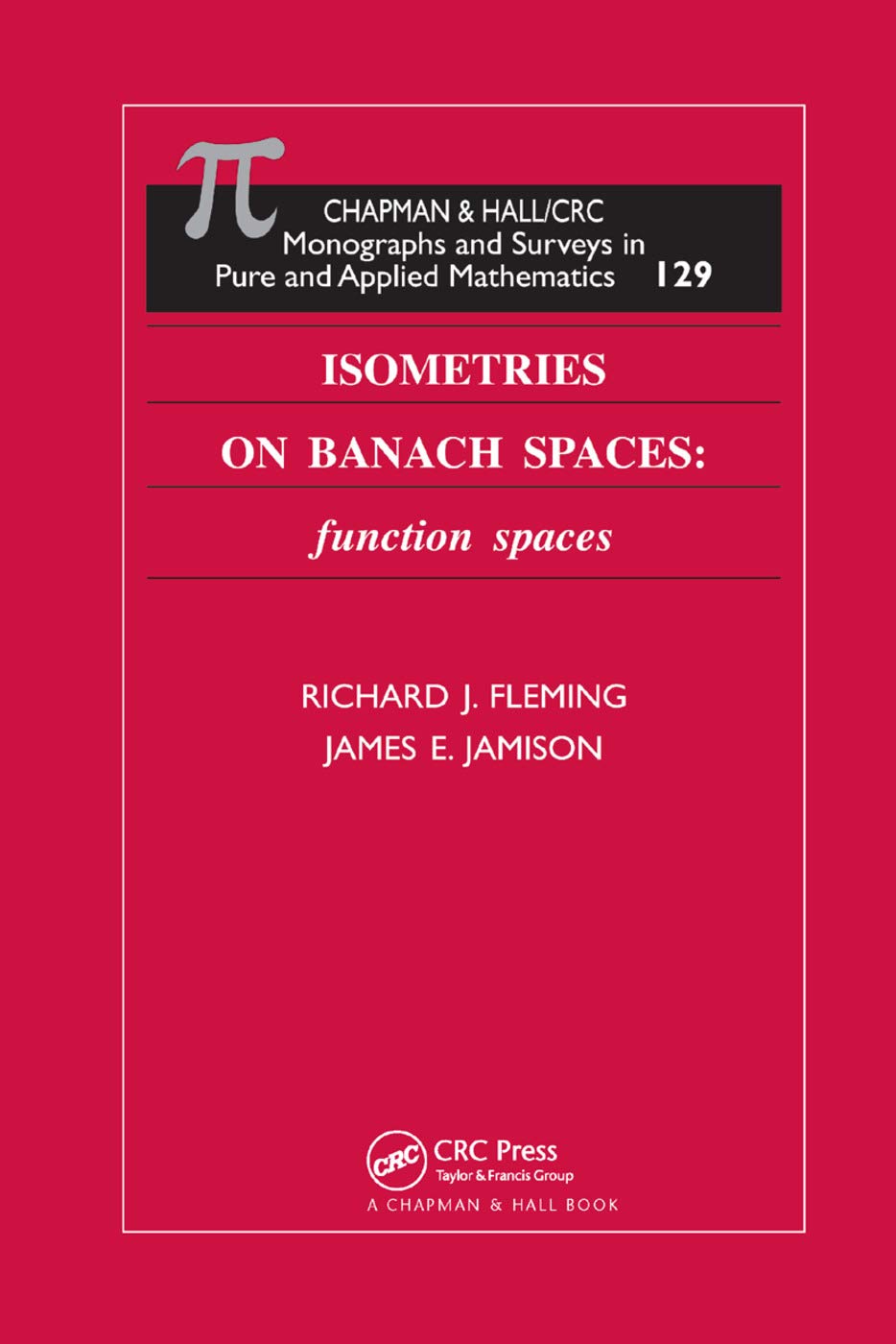 Product Image: Isometries on Banach Spaces