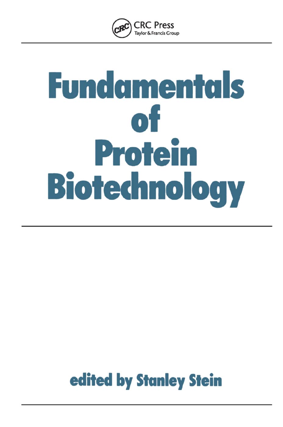 Product Image: Fundamentals of Protein Biotechnology