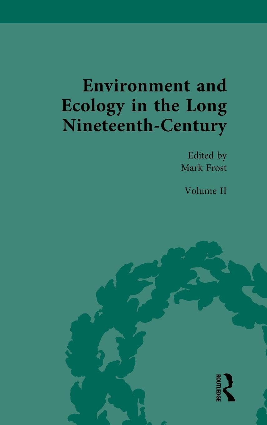 Environment and Ecology in the Long Nineteenth-Century Contemporary literature