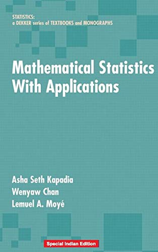 MATHEMATICAL STATISTICS WITH APPLICATIONS Books