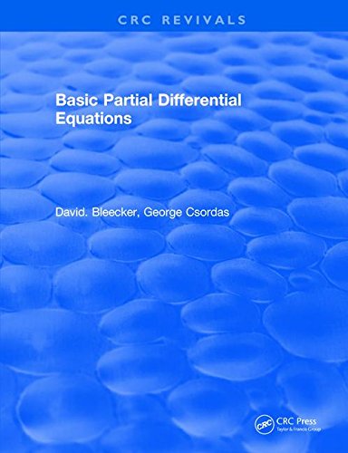 Basic Partial Differential Equations Books