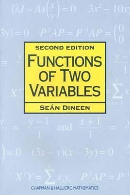 Product Image: FUNCTIONS OF TWO VARIABLES