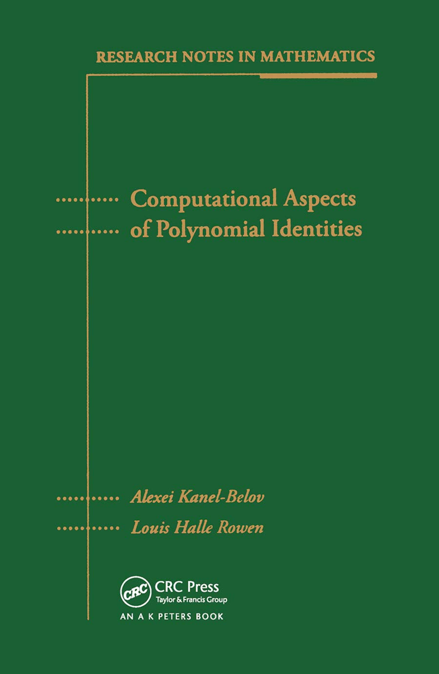 Computational Aspects of Polynomial Identities Mathematics