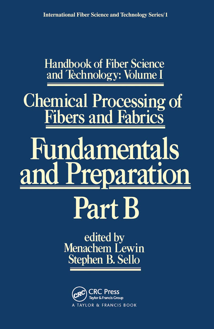 Handbook of Fiber Science and Technology Business & Technology