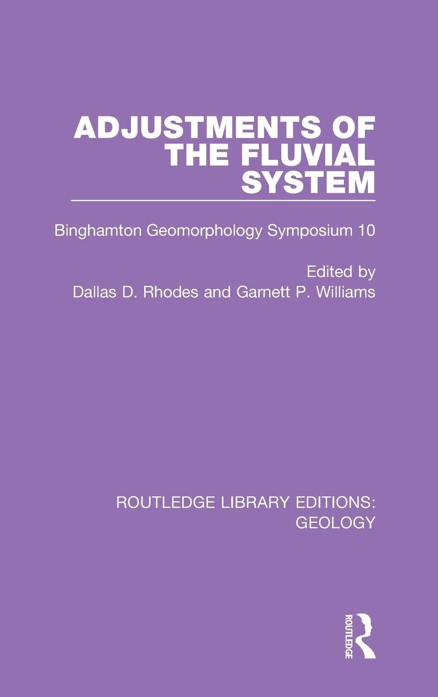 Adjustments of the Fluvial System Geology & Geography