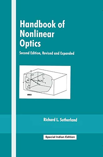 Product Image: HANDBOOK OF NONLINEAR OPTICS, 2ND EDITION