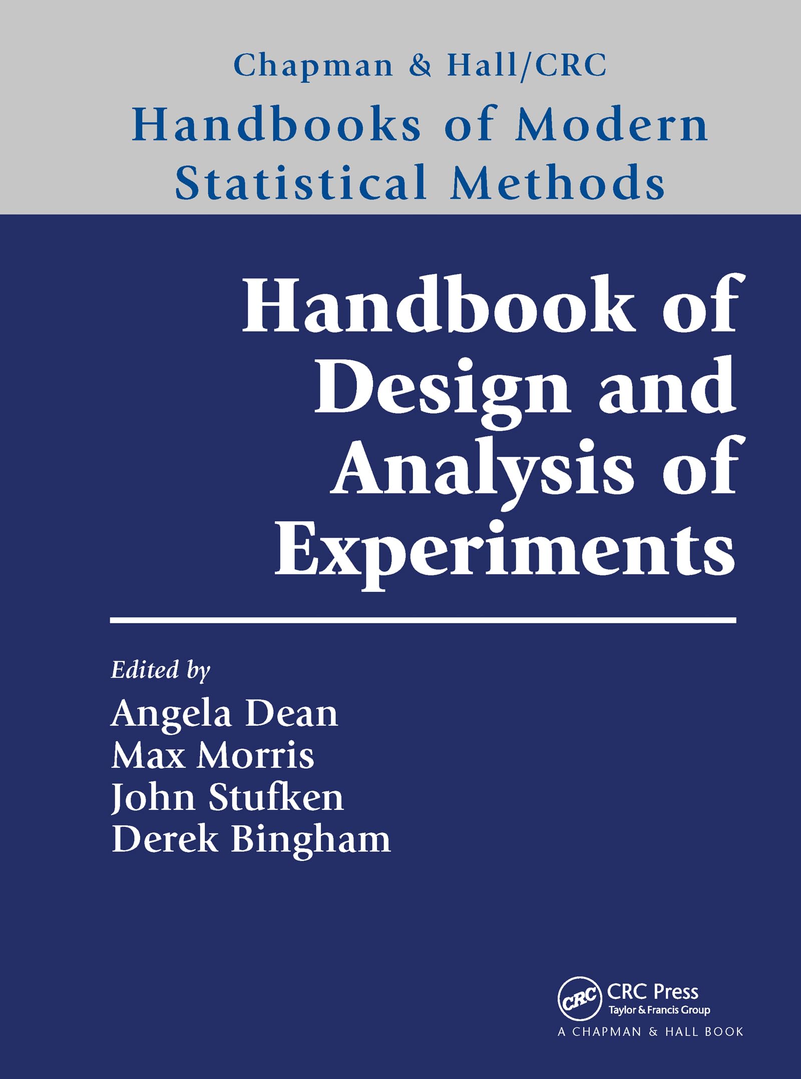 Handbook of Design and Analysis of Experiments Mathematics
