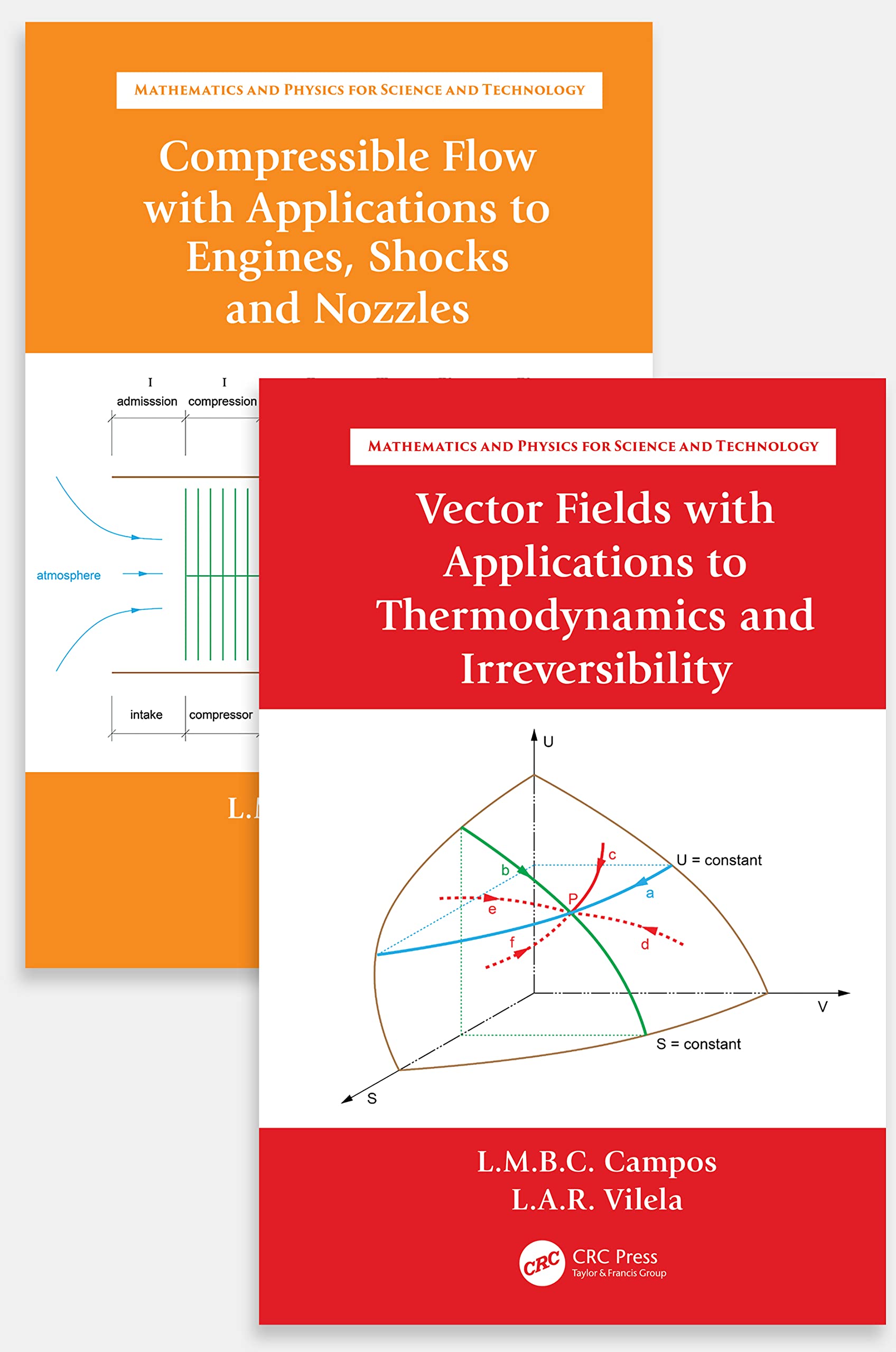 Vector Fields with Applications to Thermodynamics and Irreversibility / Compressible Flow with Applications to Engines, Shocks and Nozzles (Mathematics and Physics for Science and Technology) Business & Technology