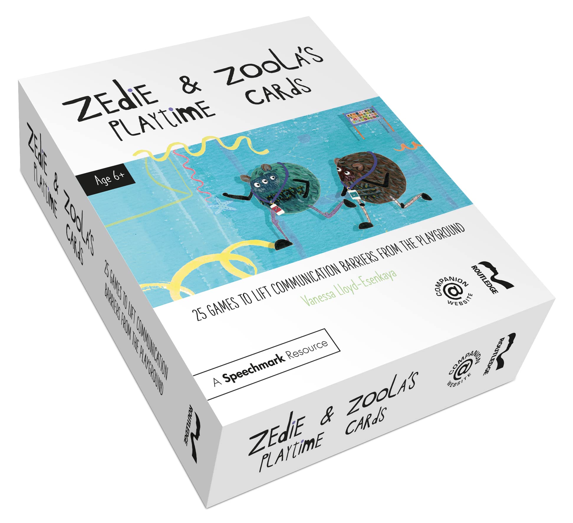 Zedie and Zoola’s Playtime Cards: 25 Games to Lift Communication Barriers from the Playground (Zedie and Zoola’s Playful Universe) Education & Training