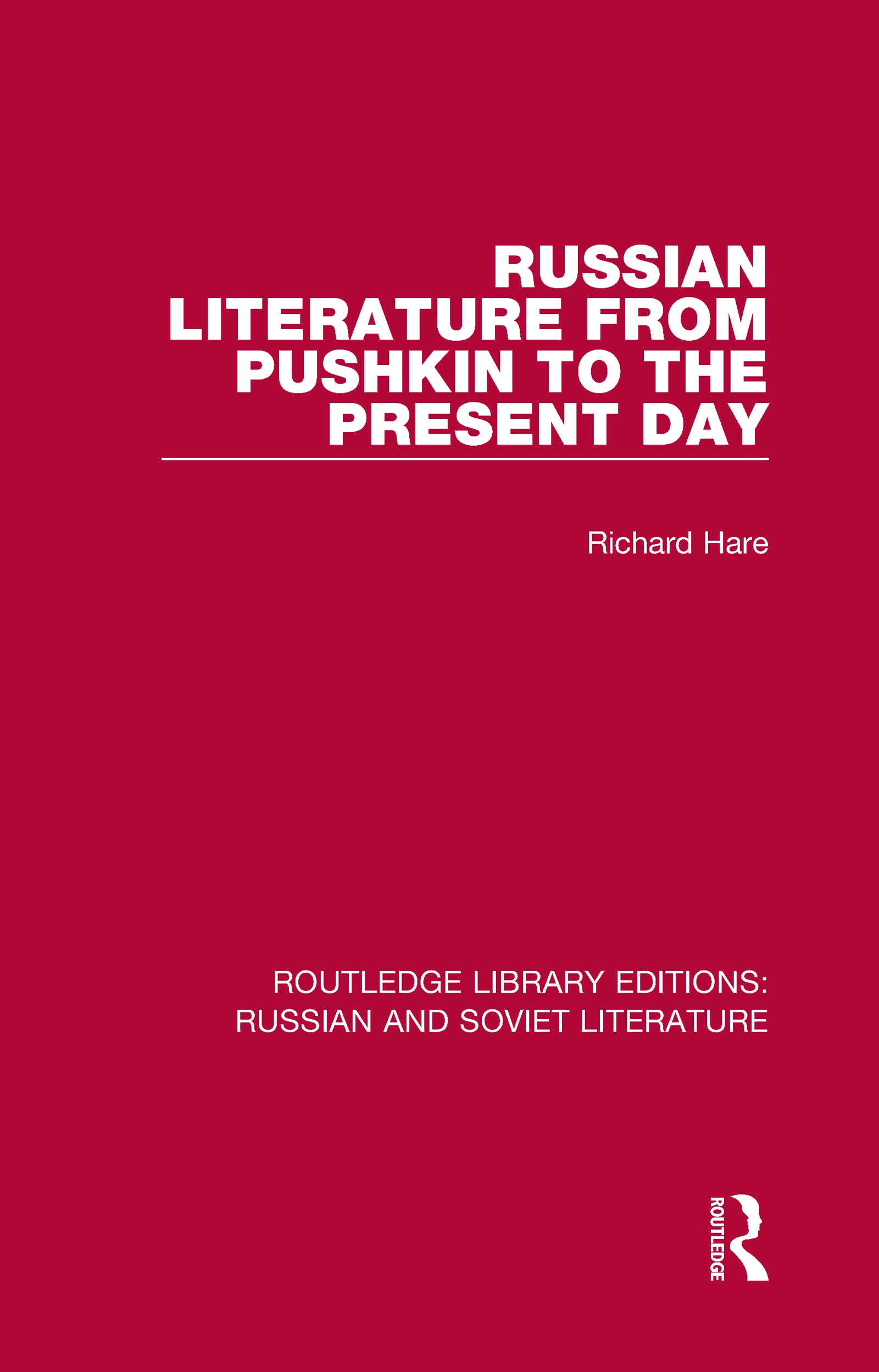 Russian Literature from Pushkin to the Present Day Contemporary literature