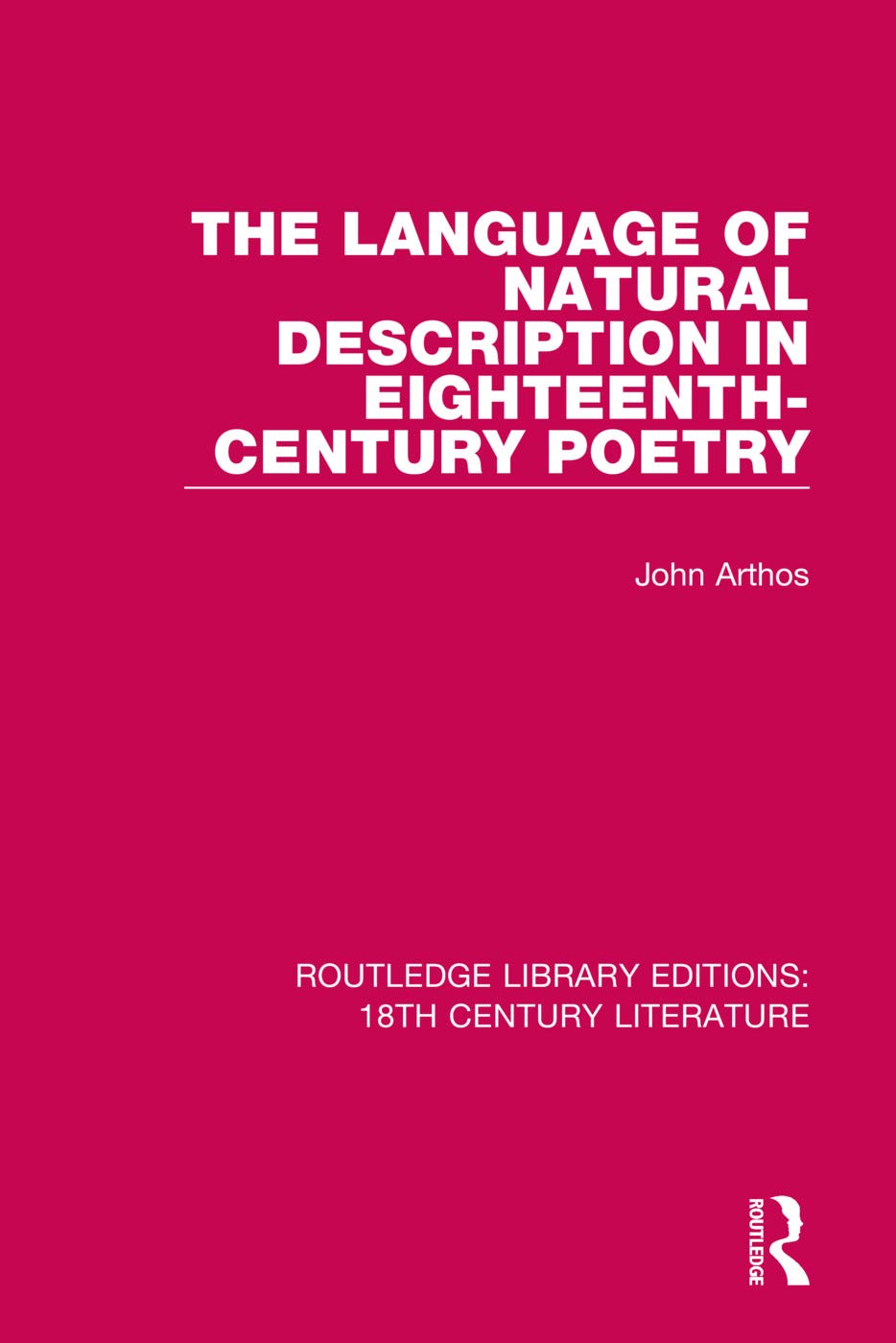 The Language of Natural Description in Eighteenth-Century Poetry Contemporary literature