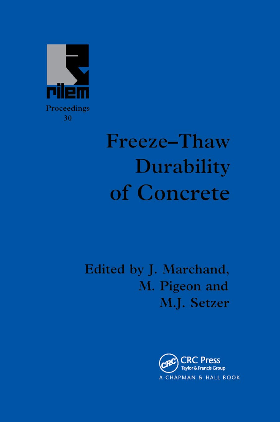 Freeze-Thaw Durability of Concrete Business & Technology