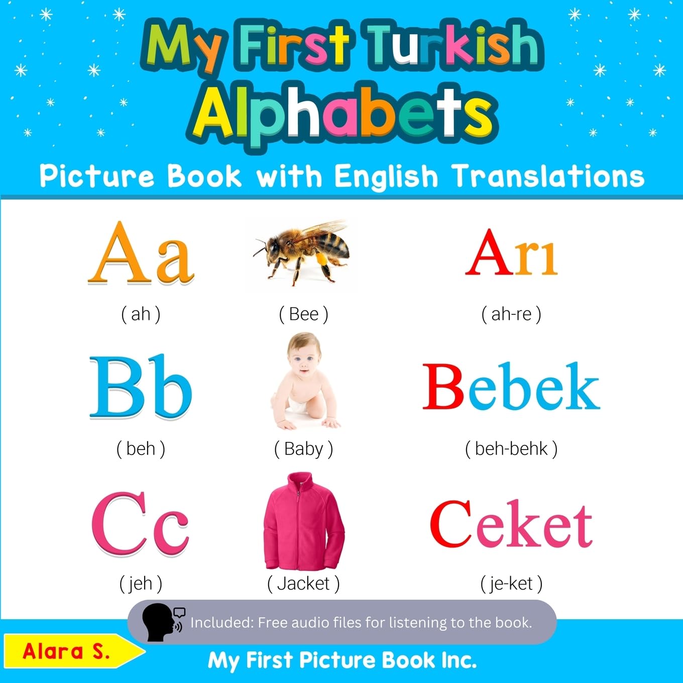 My First Turkish Alphabets Picture Book with English Translations: Bilingual Early Learning & Easy Teaching Turkish Books for Kids (Teach & Learn Basic Turkish words for Children, Band 1) Politics & History