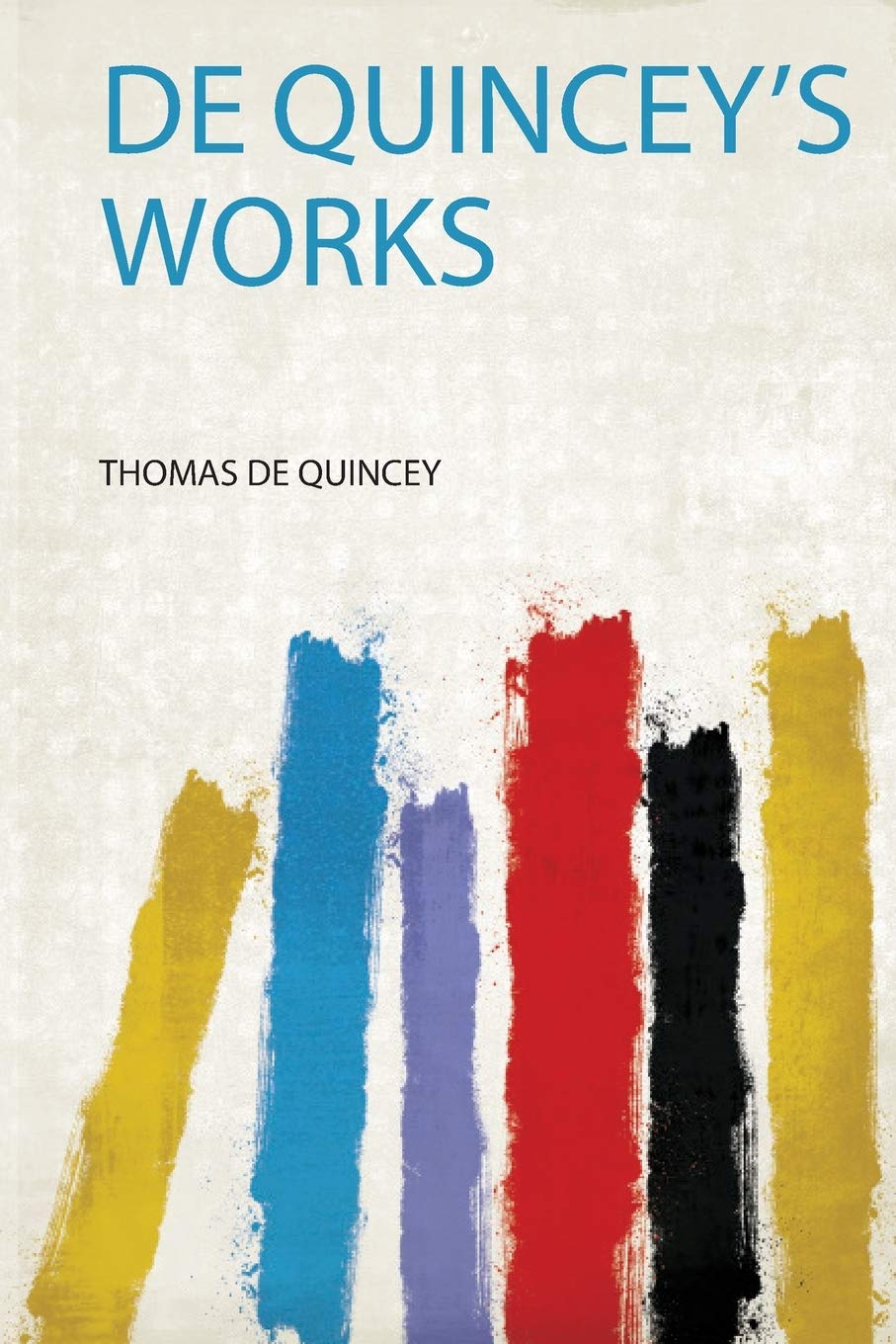 Product Image: De Quincey's Works