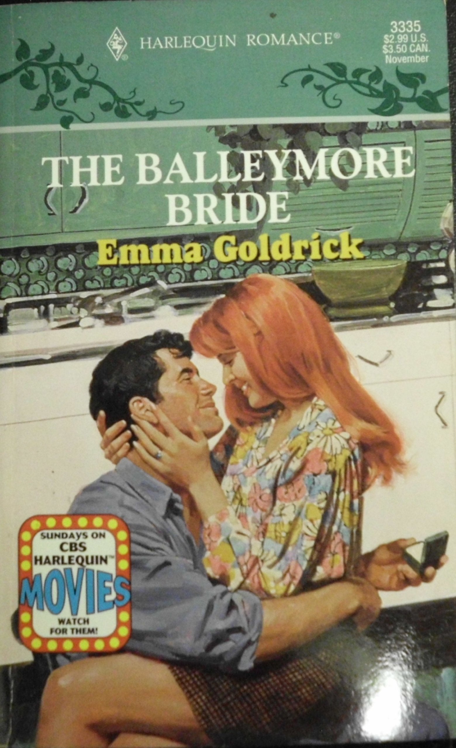 The Balleymore Bride (Harlequin Romance, Band 3335) Books