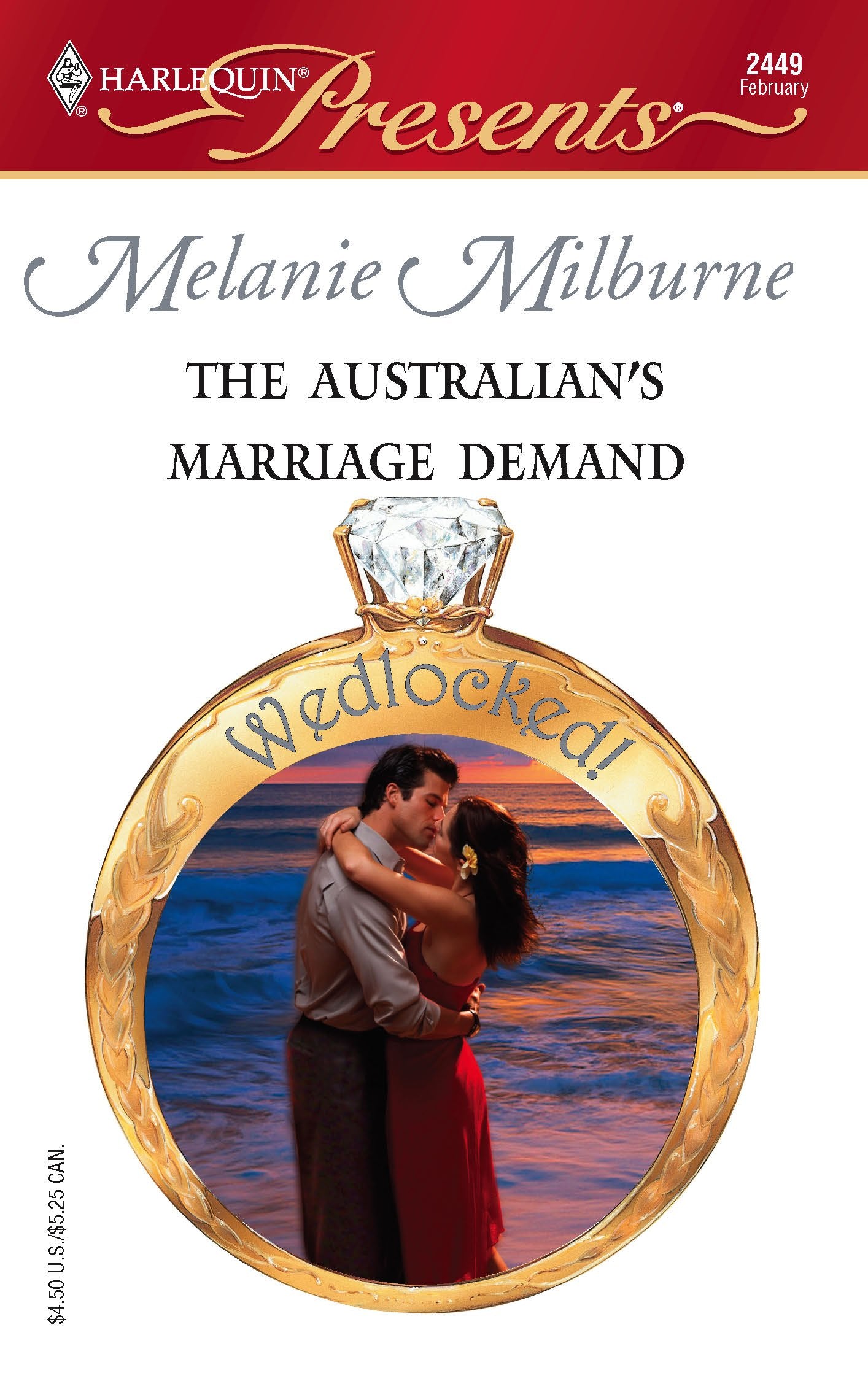 The Australian's Marriage Demand (Wedlocked!, 65, Band 2449) Contemporary literature