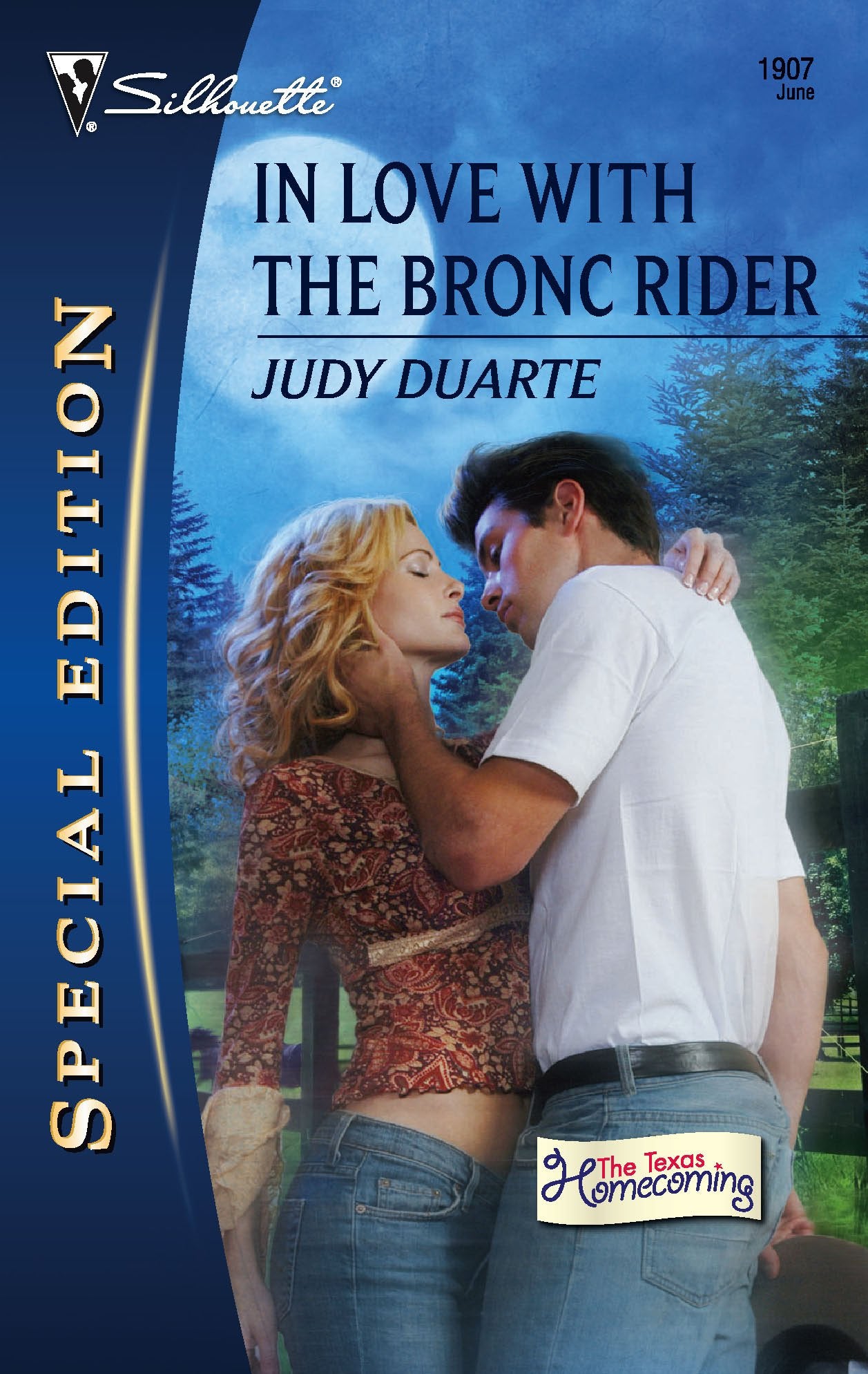 In Love with the Bronc Rider (The Texas Homecoming, 2, Band 1907) Contemporary Romance