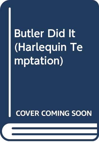 The Butler Did It Contemporary Romance