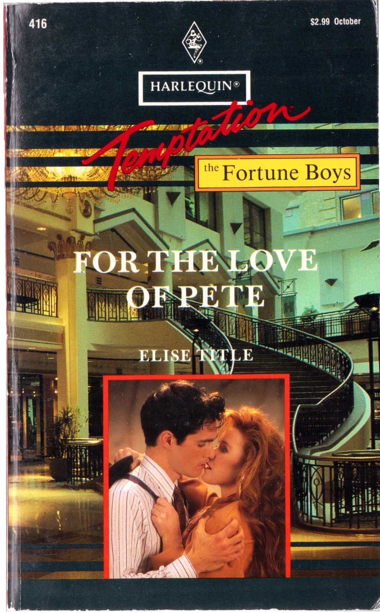 For the Love of Pete Contemporary Romance