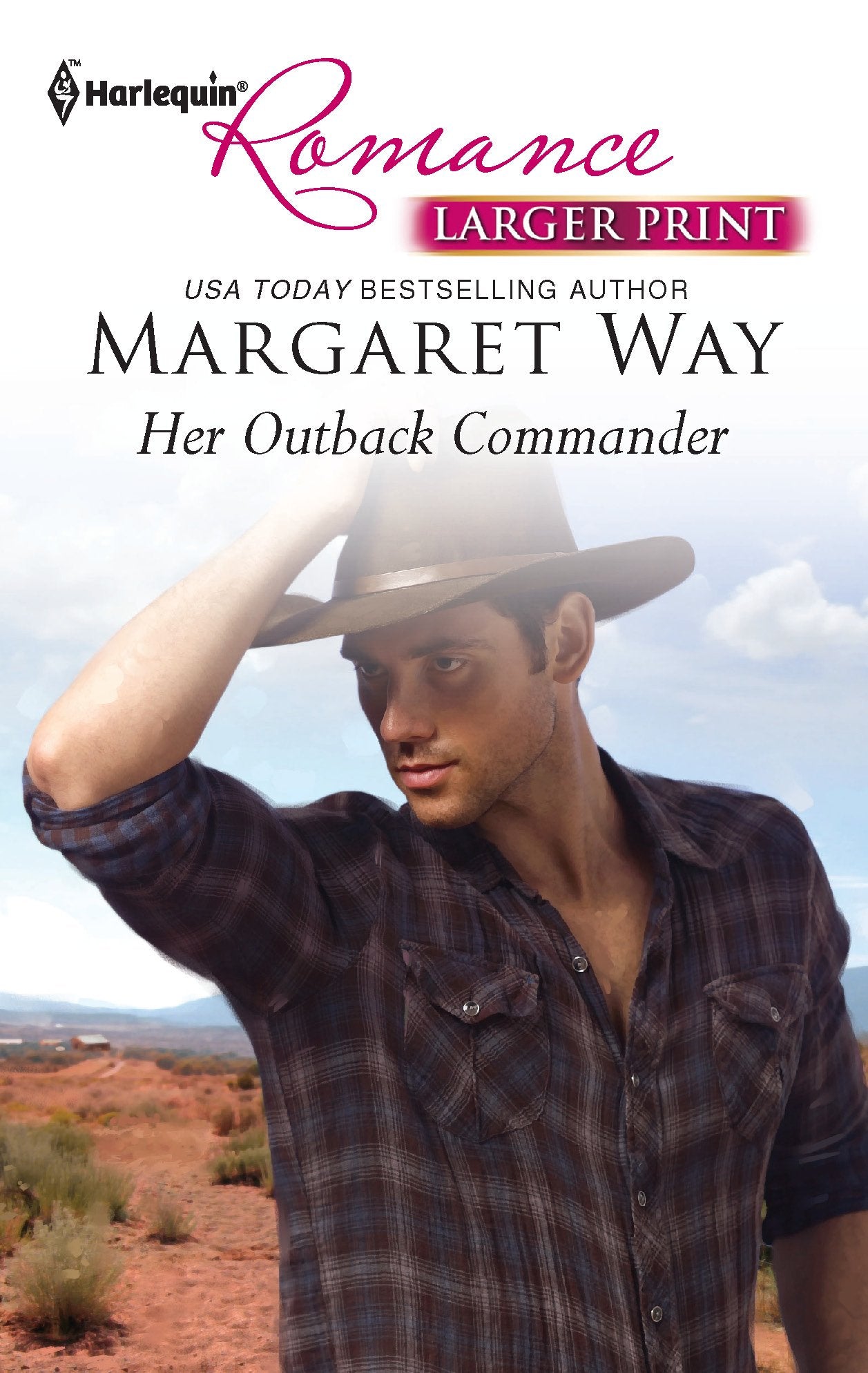 Her Outback Commander (Larger Print Harlequin Romance, Band 4249) Contemporary literature