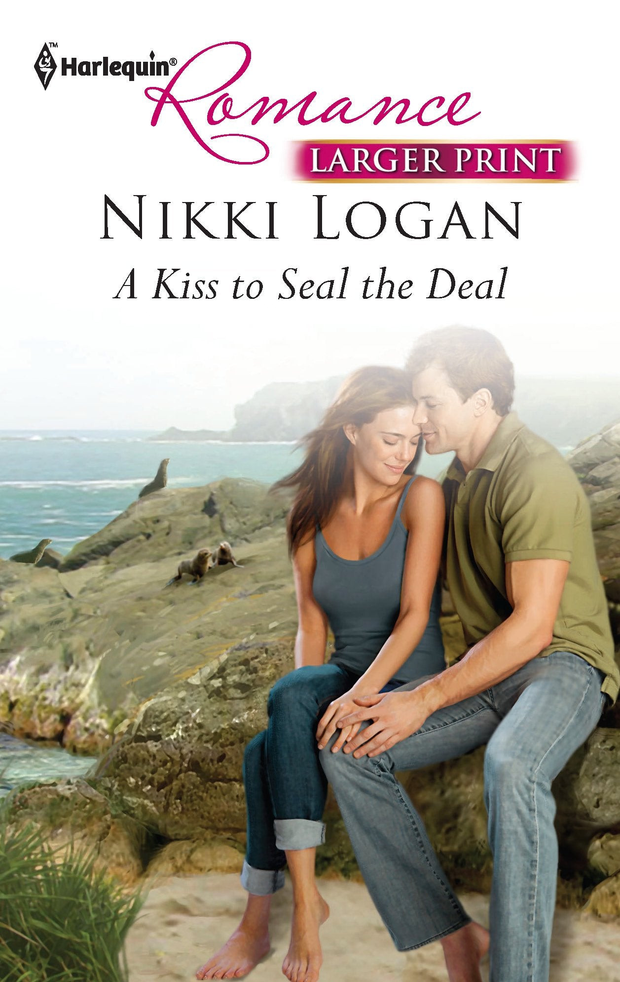 A Kiss to Seal the Deal (Larger Print Harlequin Romance, Band 4259) Contemporary literature