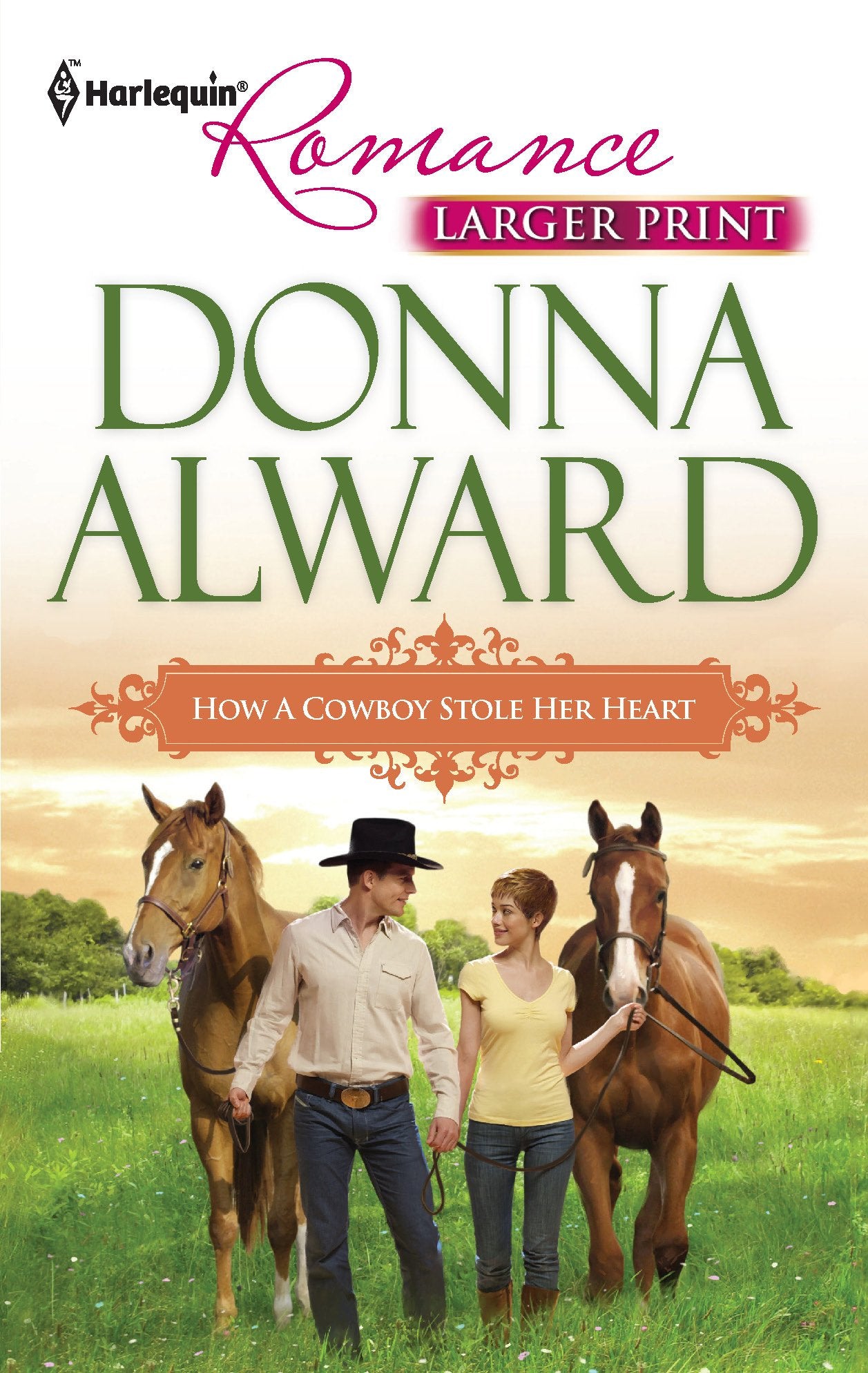 How a Cowboy Stole Her Heart (Larger Print Harlequin Romance, Band 4270) Contemporary literature