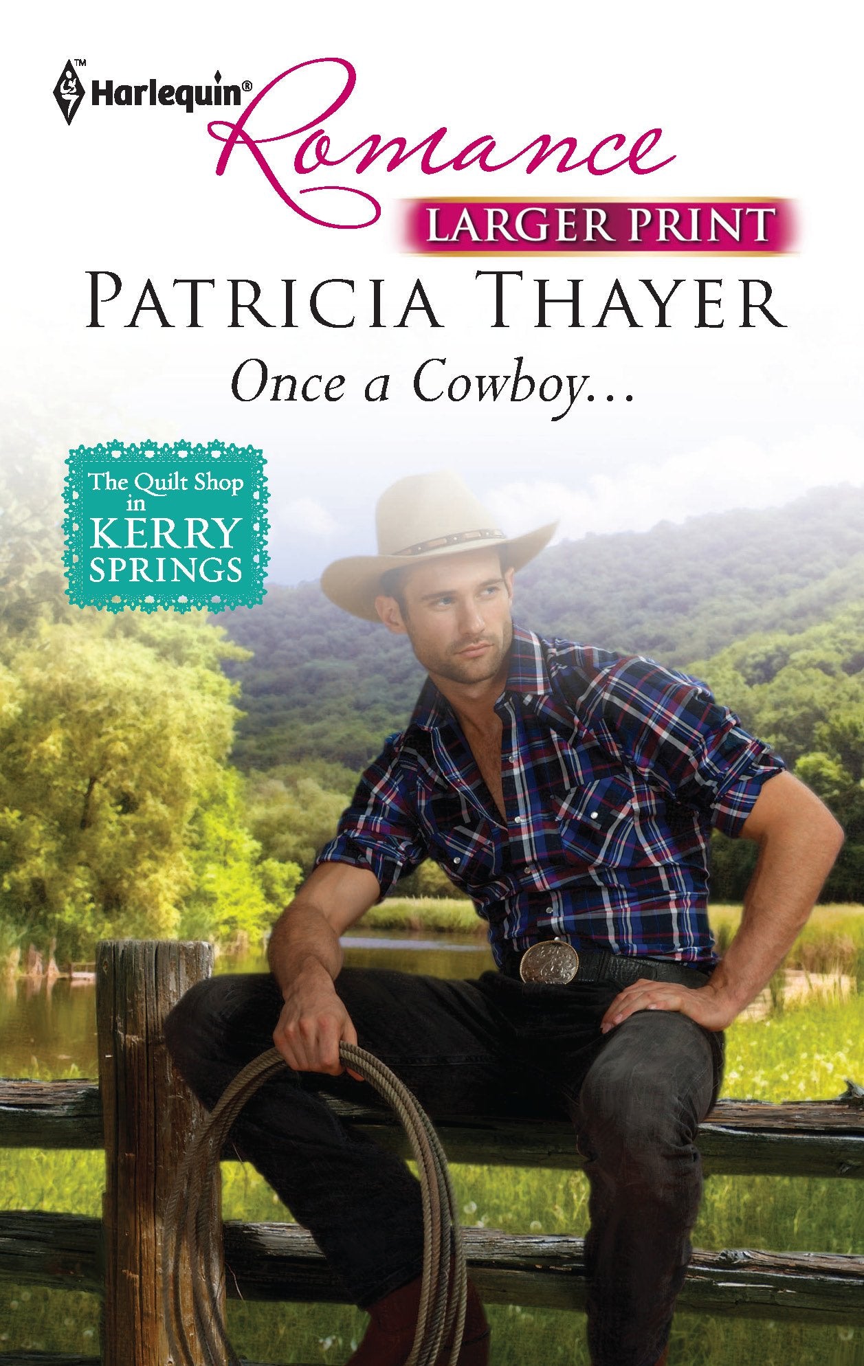 Once a Cowboy... (The Quilt Shop in Kerry Springs, 4, Band 4297) Contemporary literature