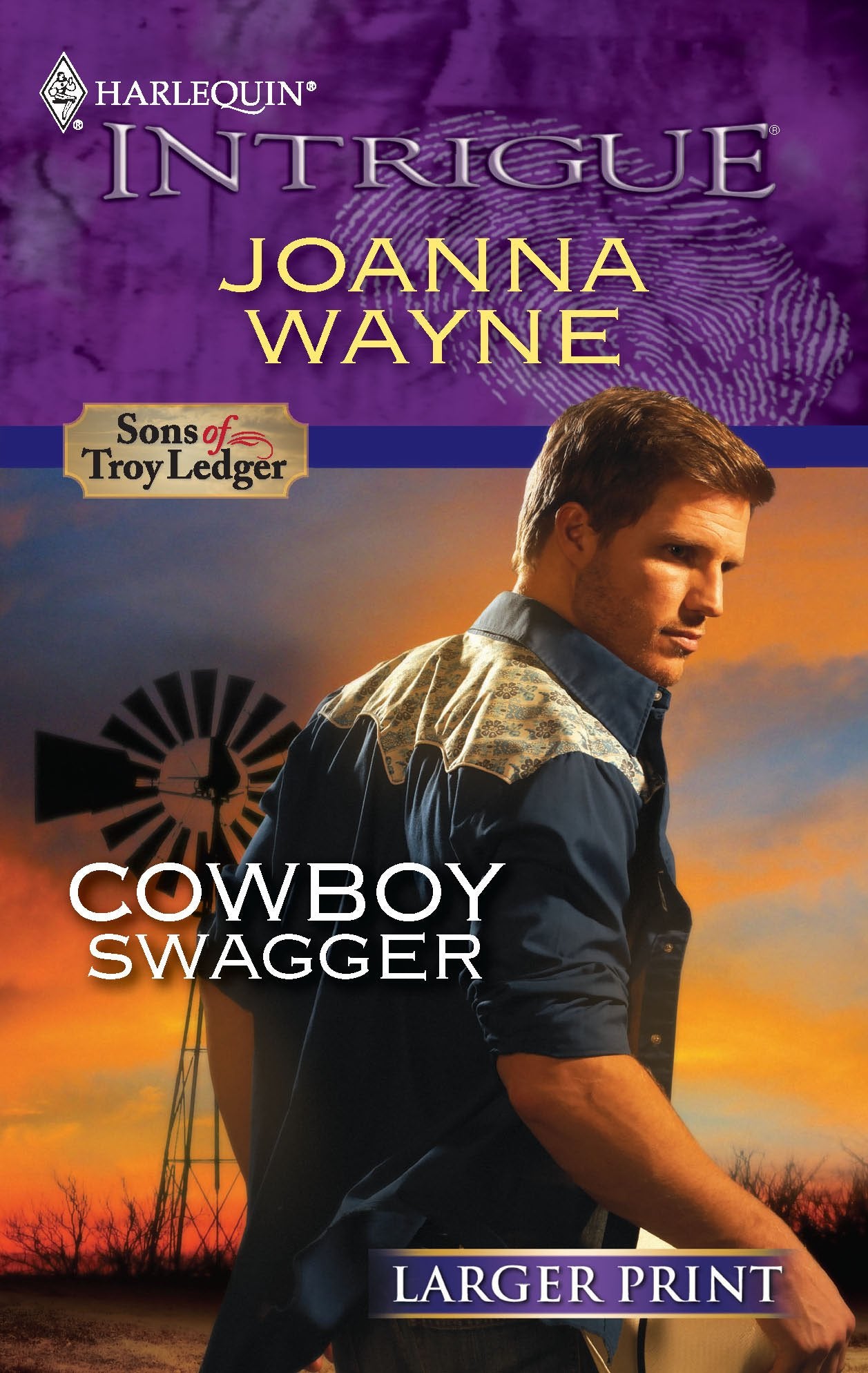 Cowboy Swagger (Sons of Troy Ledger, 1, Band 1228) Romantic Thrillers