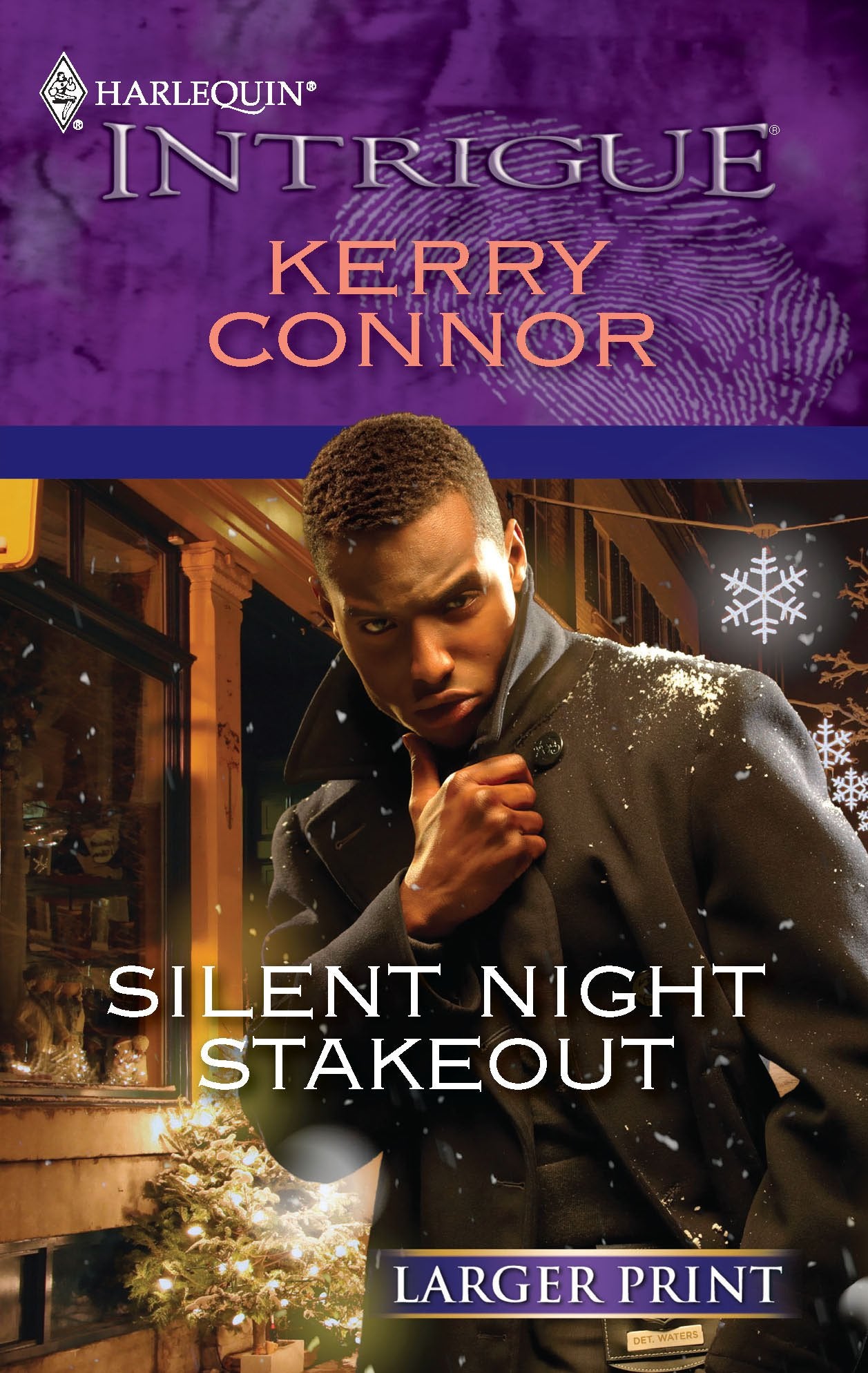 Silent Night Stakeout (Larger Print Harlequin Intrigue, Band 1236) Romantic Thrillers