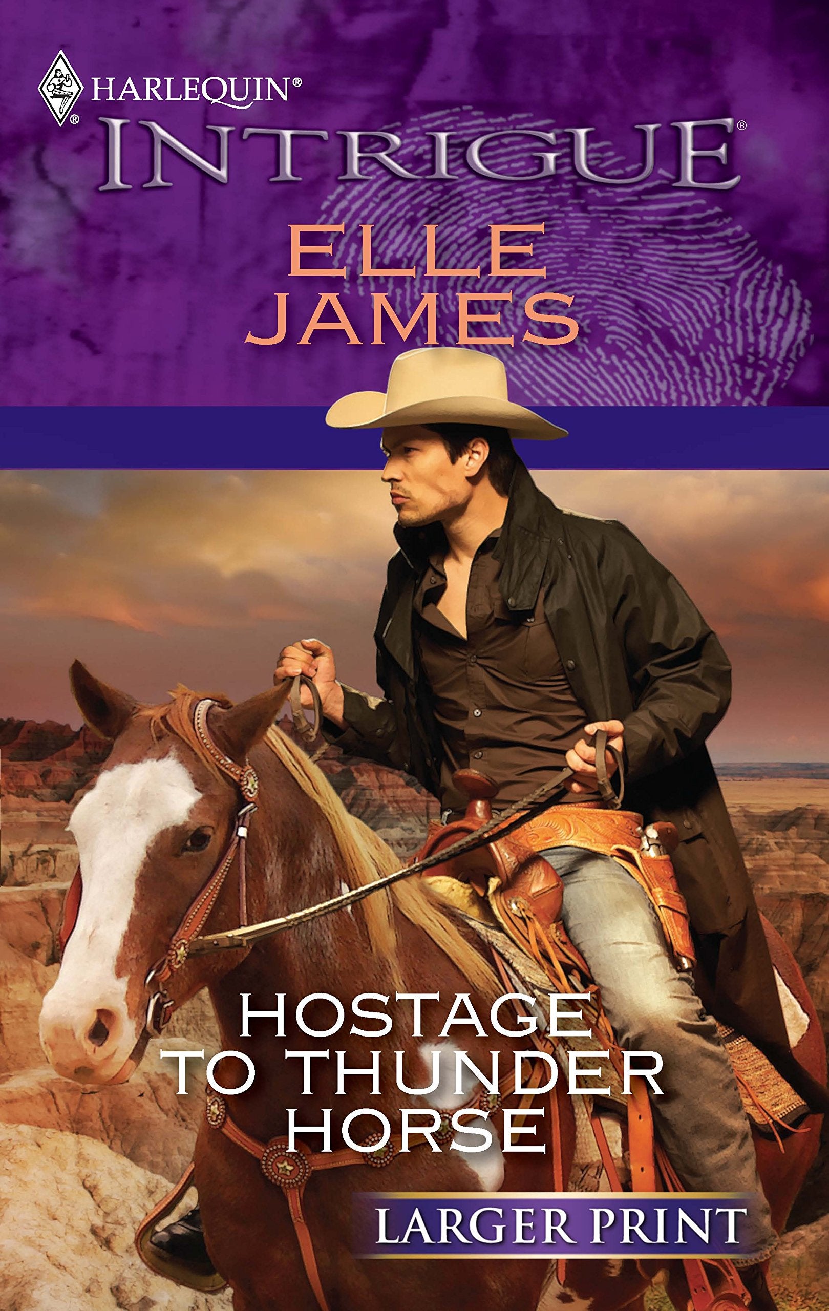 Hostage to Thunder Horse (Larger Print Harlequin Intrigue, Band 1244) Contemporary literature