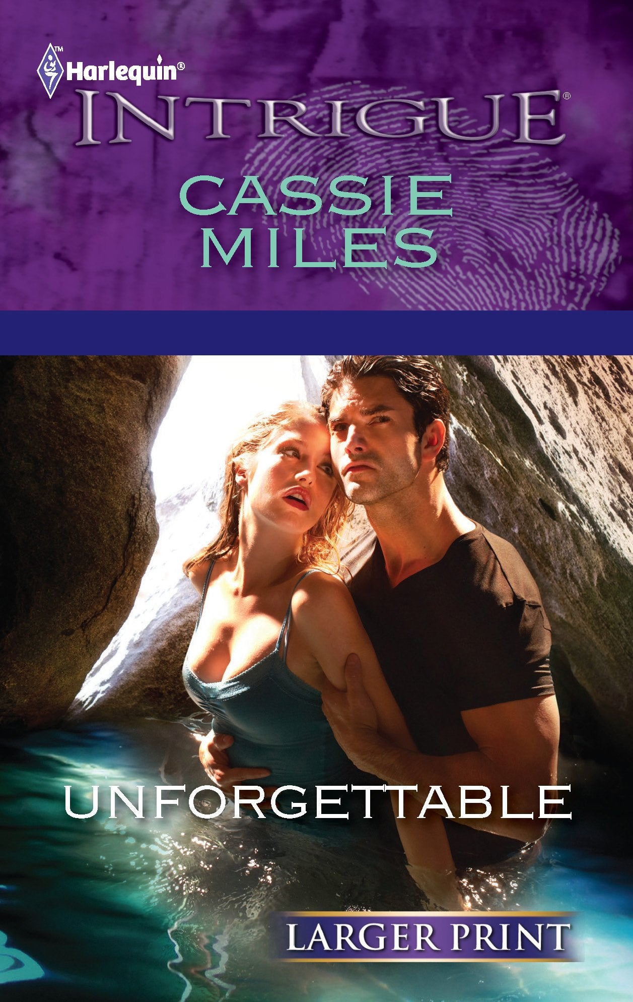 Unforgettable (Larger Print Harlequin Intrigue, Band 1279) Romantic Thrillers