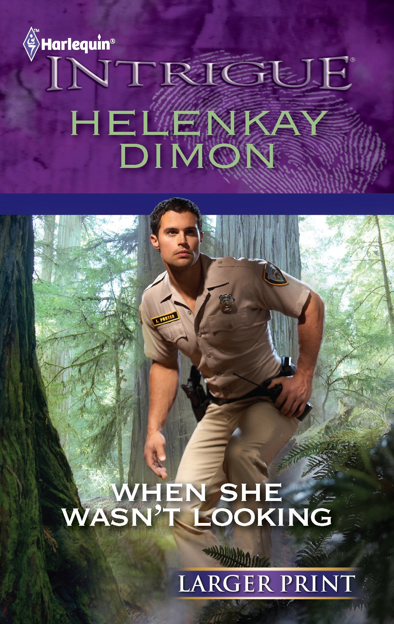 When She Wasn't Looking (Harlequin Intrigue, Band 1352) Contemporary literature